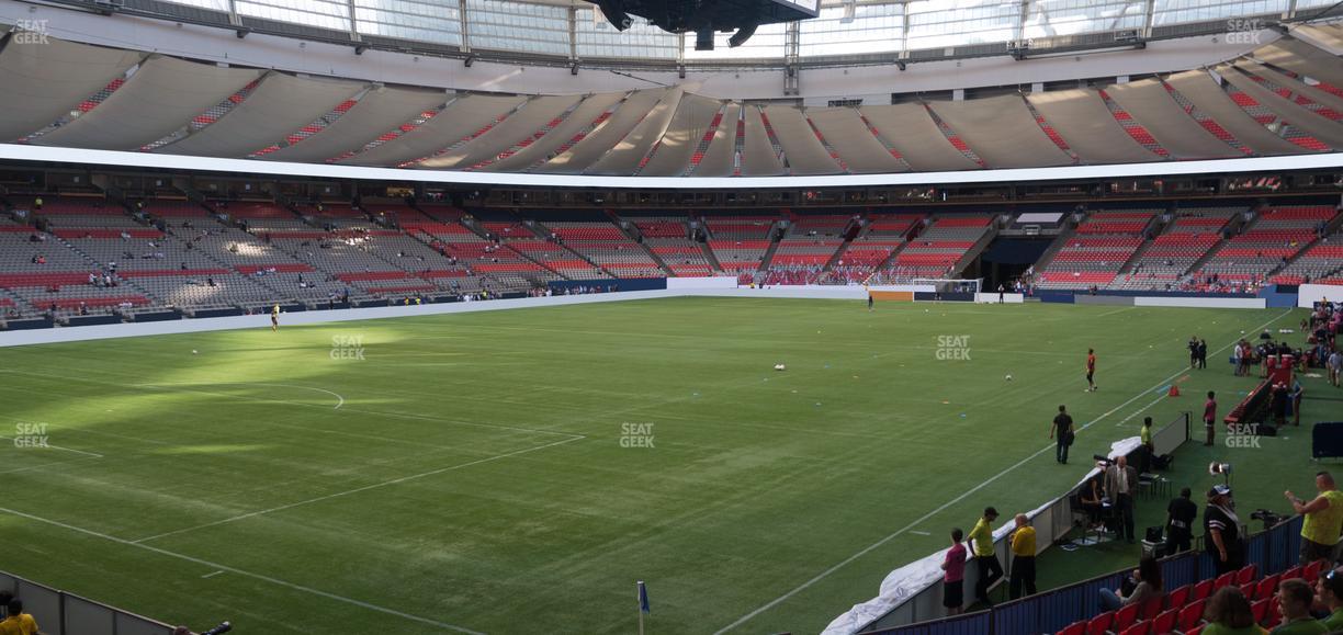 BC Place Stadium - Section 222 Seat View