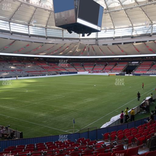 BC Place Stadium - Section 222 Seat View
