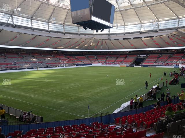 BC Place Stadium - Section 222 Seat View BC Place Stadium - Section 222 Seat View