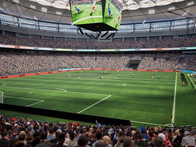 BC Place Stadium - Section 224 Seat View