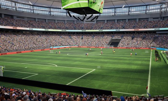 BC Place Stadium - Section 224 Seat View
