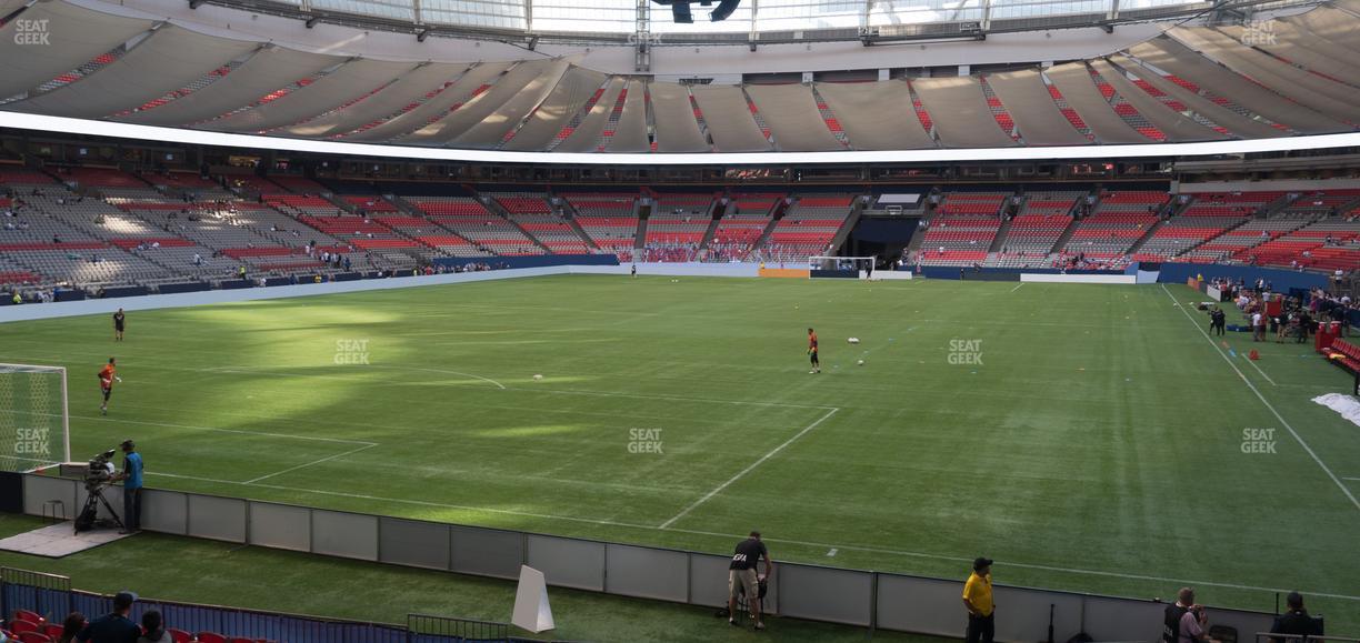 BC Place Stadium - Section 224 Seat View