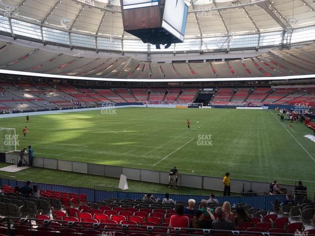 BC Place Stadium - Section 224 Seat View
