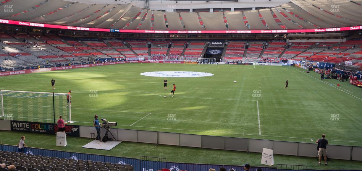 BC Place Stadium - Section 225 Seat View