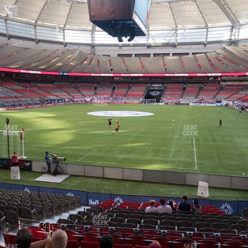 BC Place Stadium - Section 225 Seat View