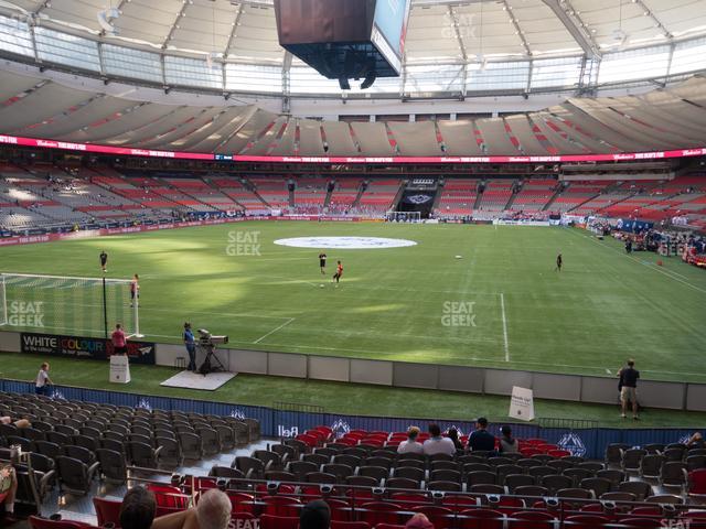 BC Place Stadium - Section 225 Seat View BC Place Stadium - Section 225 Seat View