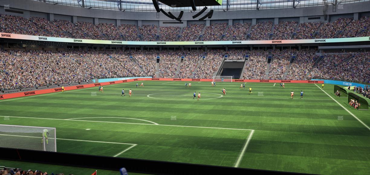 BC Place Stadium - Section 225 Seat View