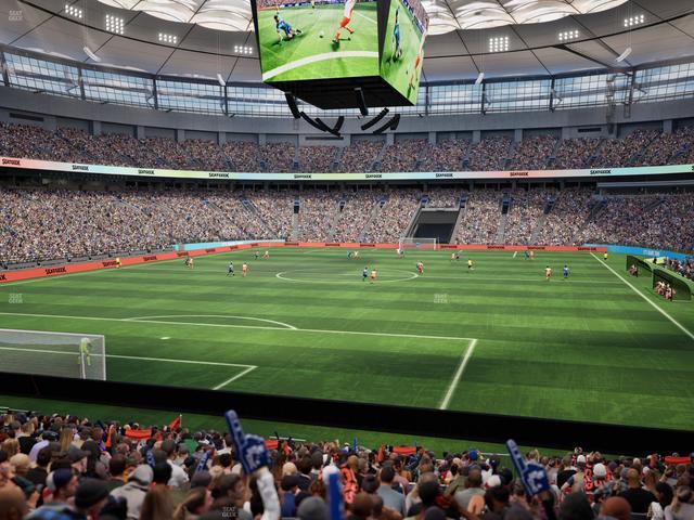 BC Place Stadium - Section 225 Seat View