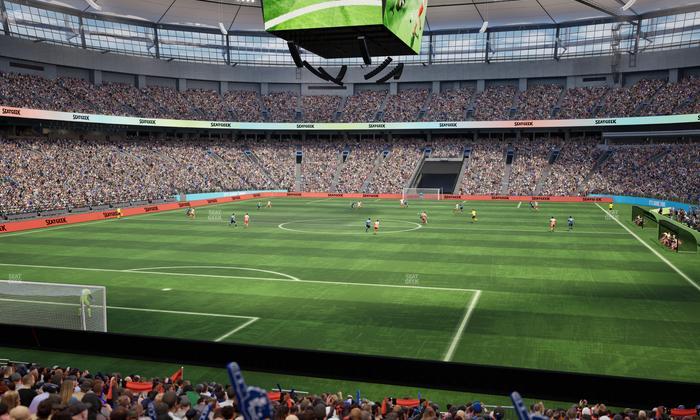 BC Place Stadium - Section 225 Seat View