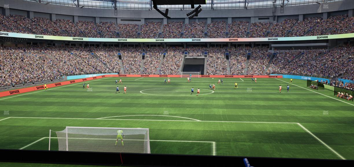 BC Place Stadium - Section 227 Seat View