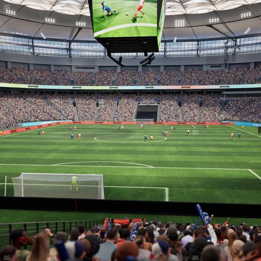 BC Place Stadium - Section 227 Seat View