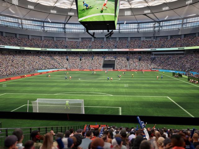 BC Place Stadium - Section 227 Seat View