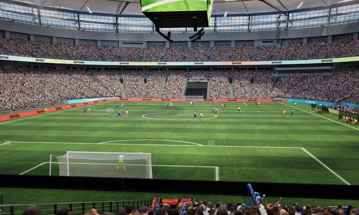 BC Place Stadium - Section 227 Seat View