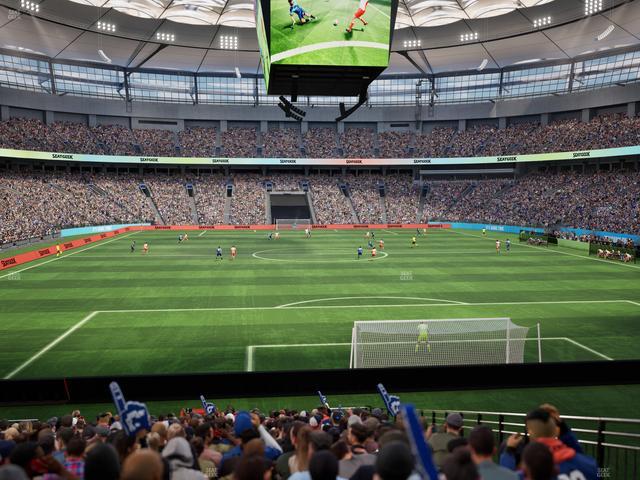 BC Place Stadium - Section 228 Seat View