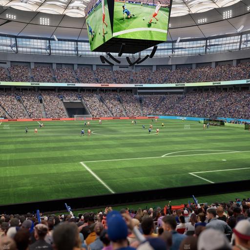 BC Place Stadium - Section 230 Seat View