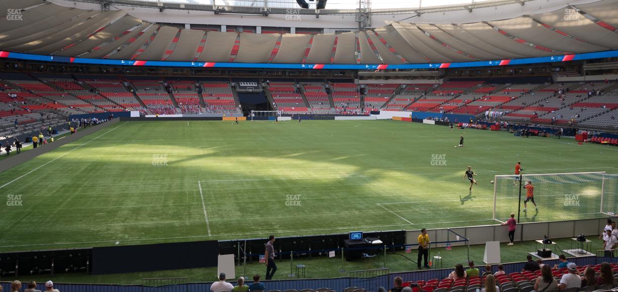 BC Place Stadium - Section 230 Seat View