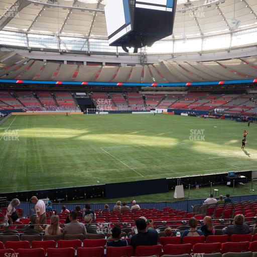 BC Place Stadium - Section 231 Seat View