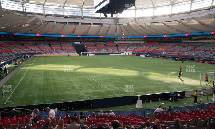 BC Place Stadium - Section 231 Seat View