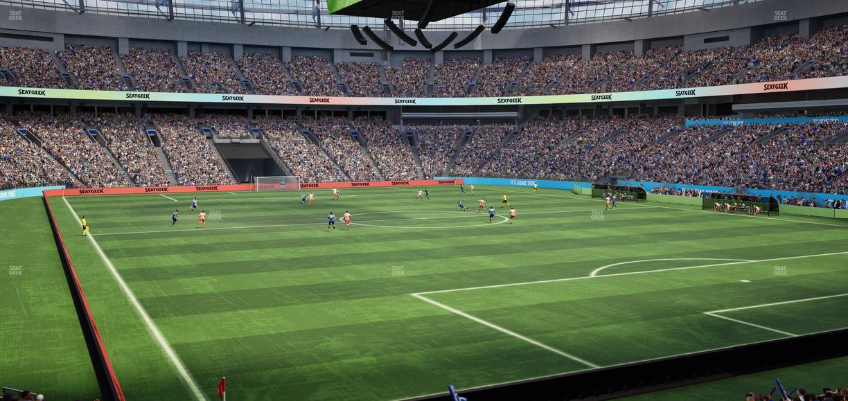 BC Place Stadium - Section 231 Seat View