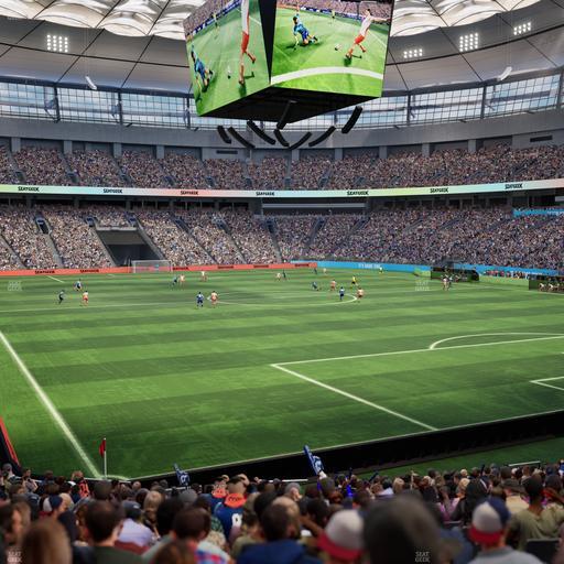 BC Place Stadium - Section 231 Seat View