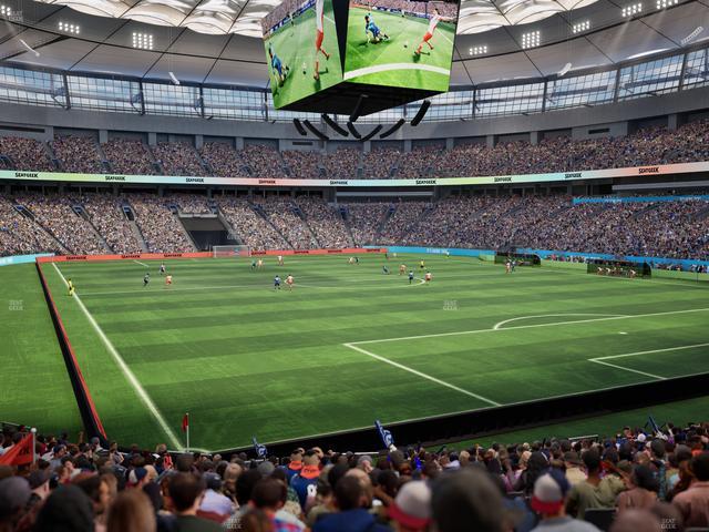 BC Place Stadium - Section 231 Seat View