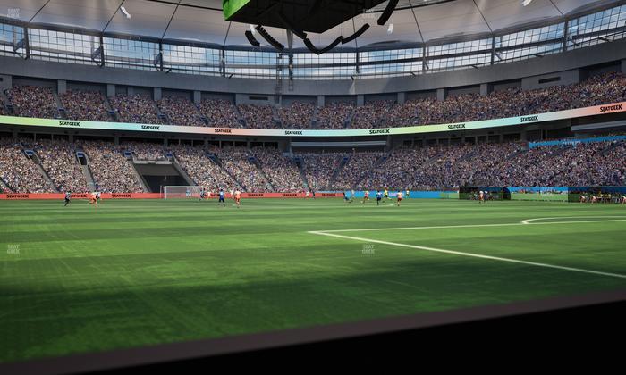 BC Place Stadium - Section 231 Seat View
