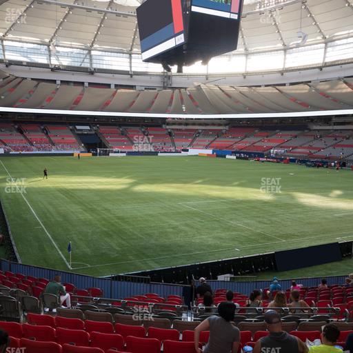BC Place Stadium - Section 233 Seat View