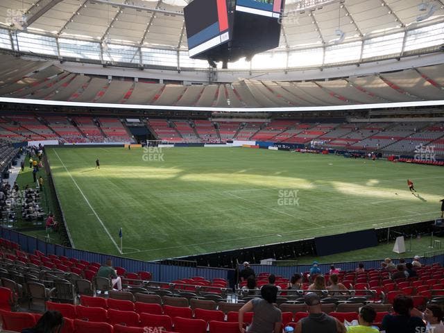 BC Place Stadium - Section 233 Seat View