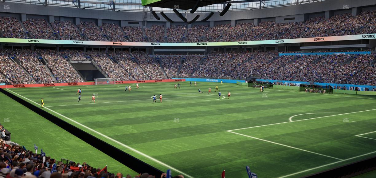 BC Place Stadium - Section 233 Seat View