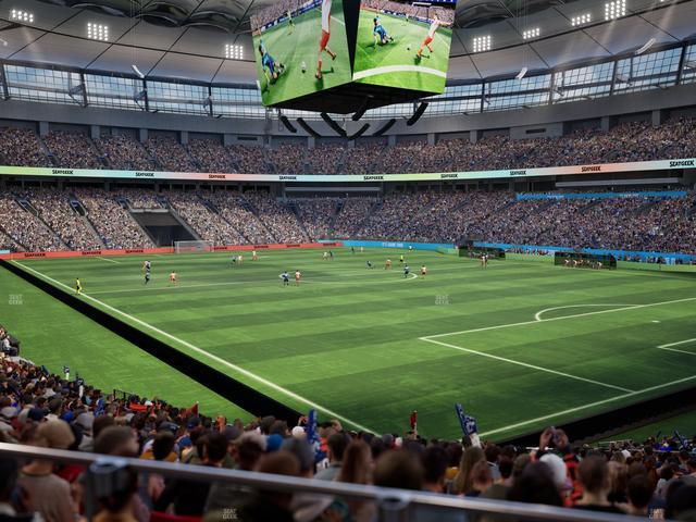 BC Place Stadium - Section 233 Seat View