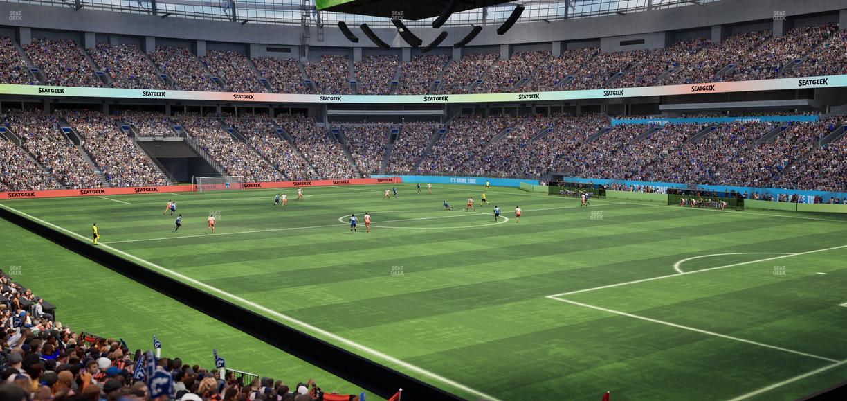 BC Place Stadium - Section 234 Seat View