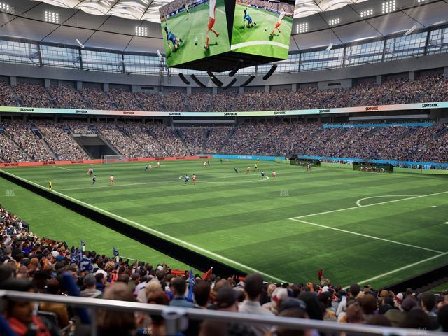 BC Place Stadium - Section 234 Seat View