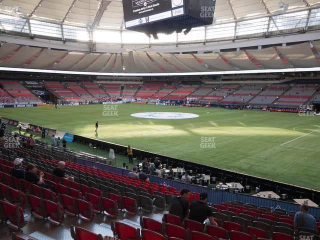 BC Place Stadium - Section 236 Seat View
