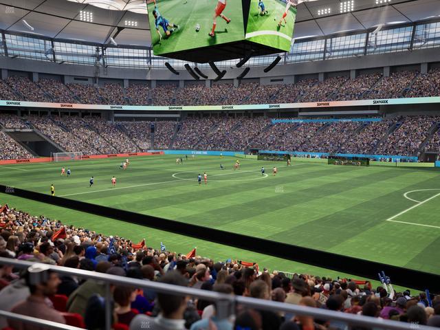 BC Place Stadium - Section 236 Seat View