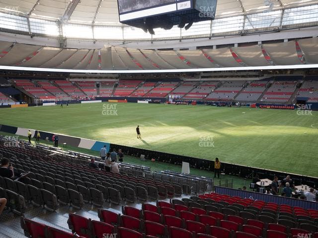 BC Place Stadium - Section 238 Seat View