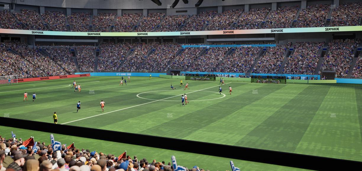 BC Place Stadium - Section 238 Seat View