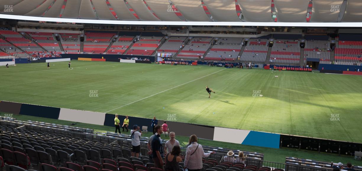 BC Place Stadium - Section 240 Seat View