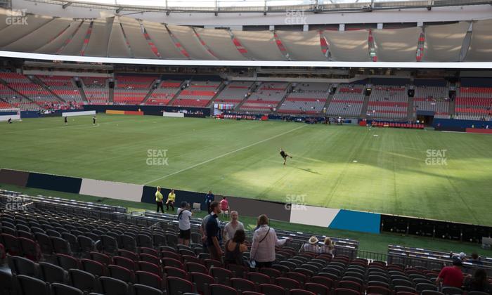 BC Place Stadium - Section 240 Seat View