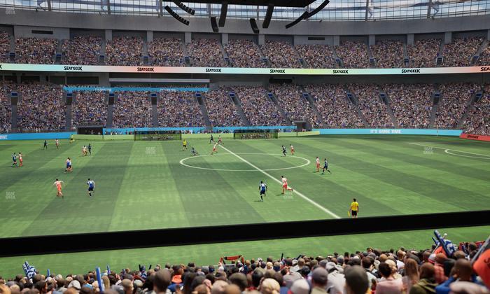 BC Place Stadium - Section 242 Seat View