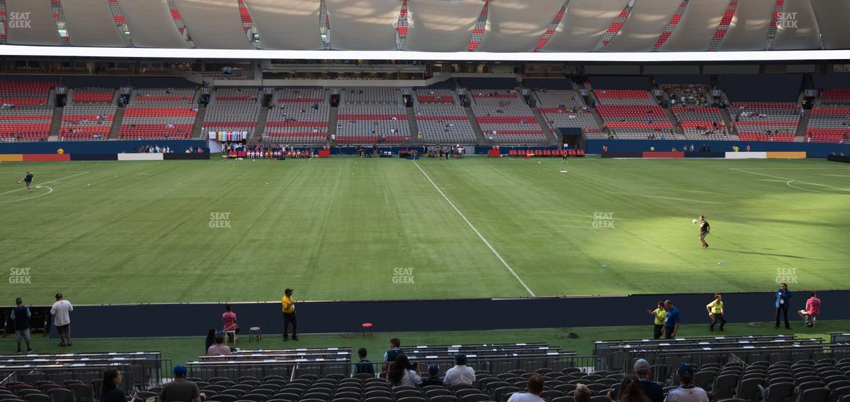 BC Place Stadium - Section 242 Seat View