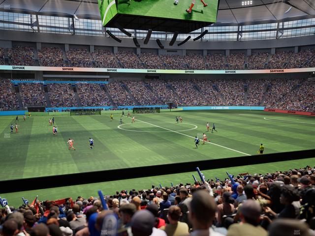 BC Place Stadium - Section 243 Seat View