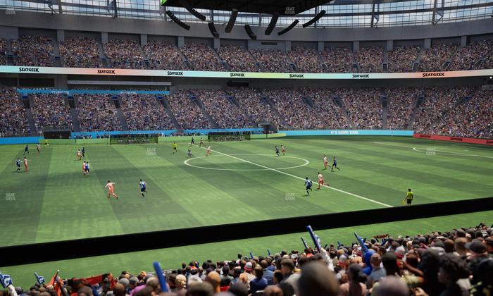 BC Place Stadium - Section 243 Seat View