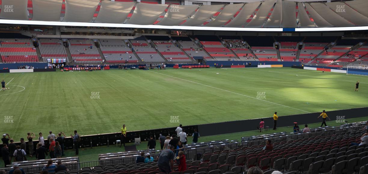 BC Place Stadium - Section 244 Seat View