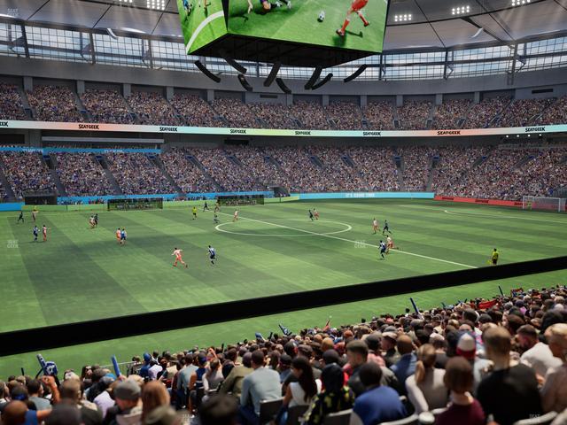 BC Place Stadium - Section 244 Seat View