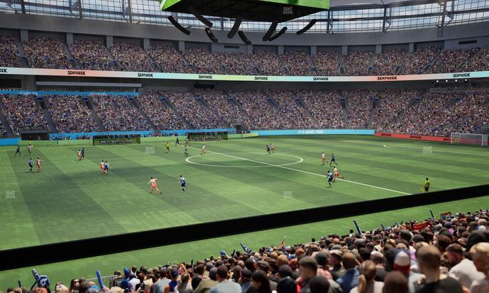 BC Place Stadium - Section 244 Seat View