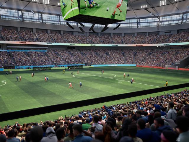 BC Place Stadium - Section 245 Seat View