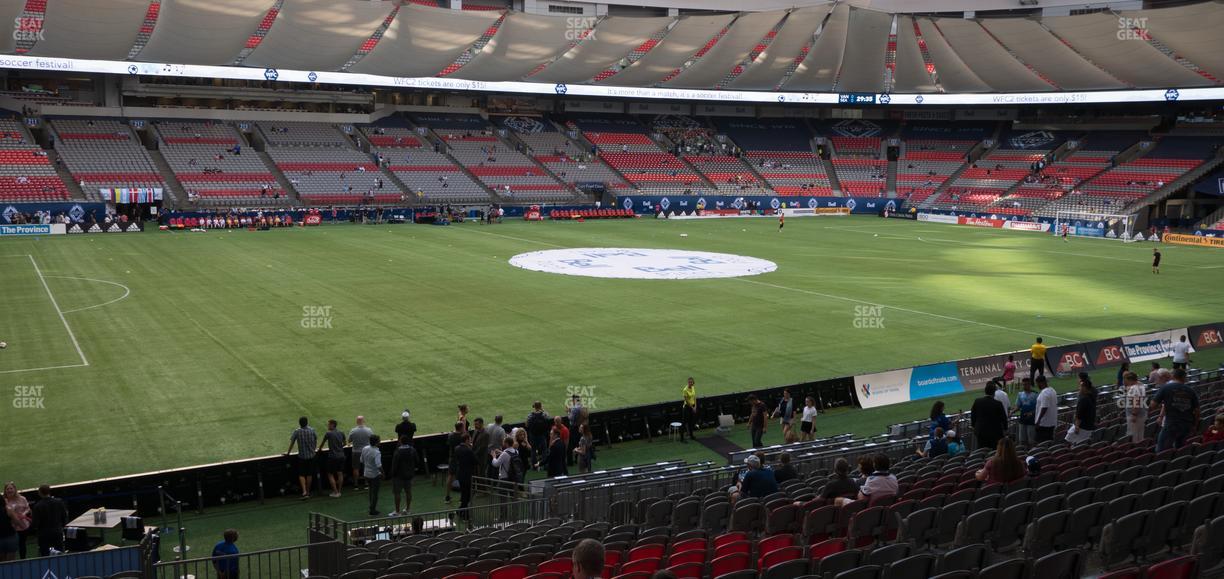 BC Place Stadium - Section 245 Seat View