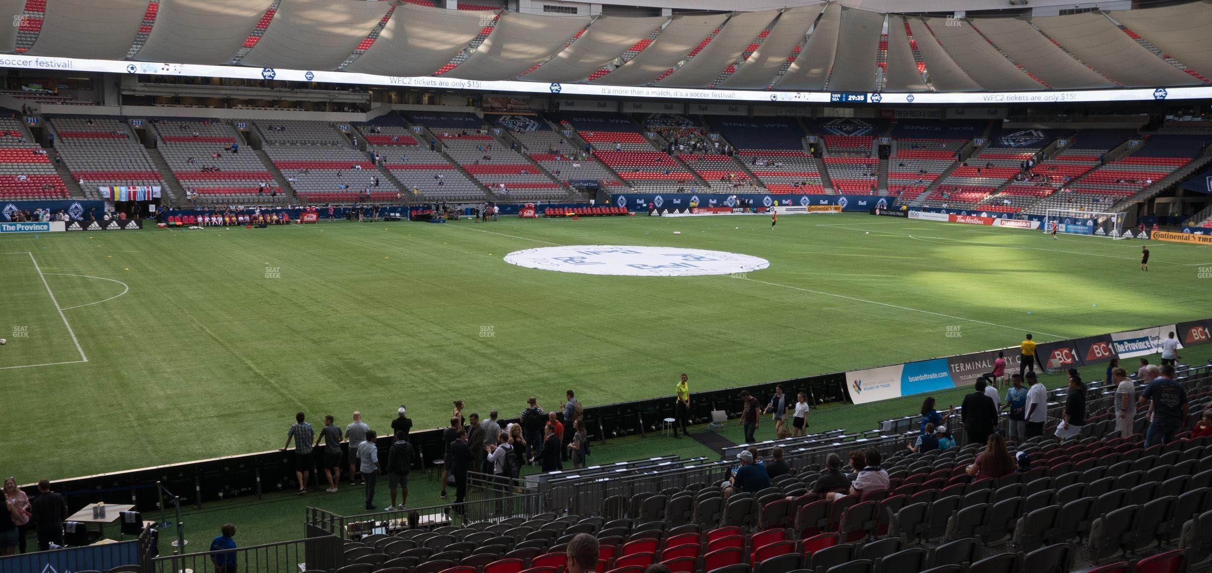 BC Place Stadium - Section 245 Seat View