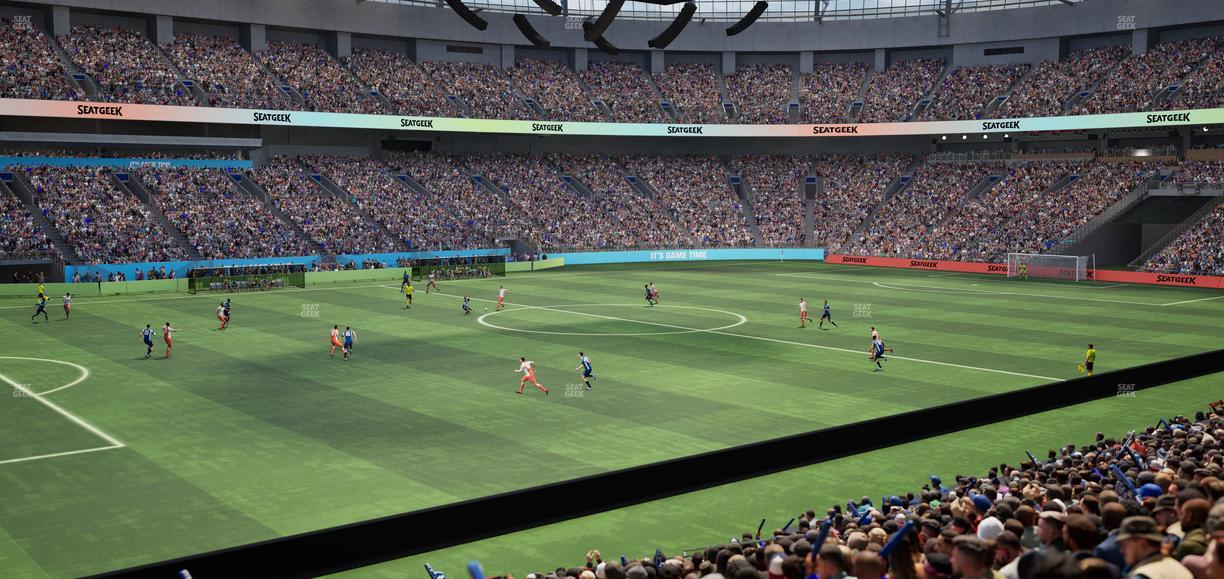 BC Place Stadium - Section 245 Seat View