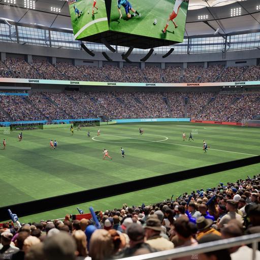 BC Place Stadium - Section 245 Seat View